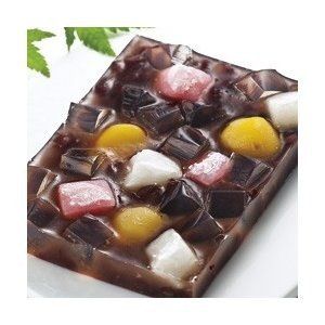 麻布昇月堂 一枚流し麻布あんみつ羊かん