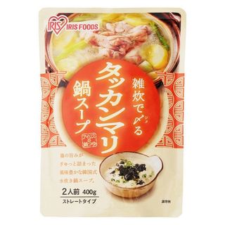 雑炊で〆るタッカンマリ鍋スープ アイリスフーズのサムネイル画像