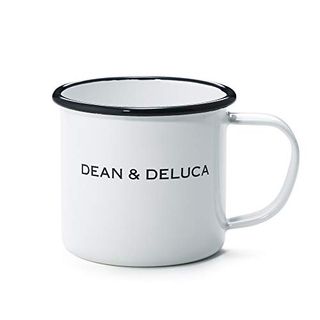 DEAN & DELUCA ホーローマグカップ ホワイト 240cc の画像 1枚目