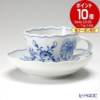 ブルーオニオン　ティー /コーヒー兼用　カップ＆ソーサー  MEISSEN (マイセン）のサムネイル画像 1枚目