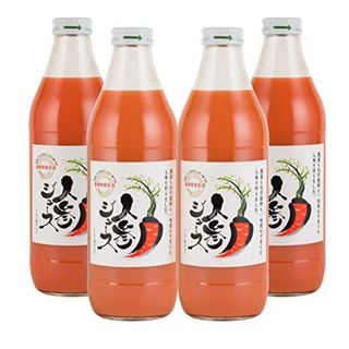 ニンジンジュース  1000ml×4本 株式会社出口崇仁農園のサムネイル画像 1枚目