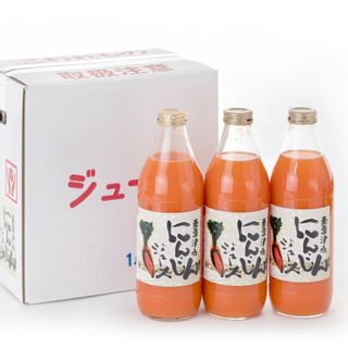 豪雪津南にんじんジュース 1000ml×6本 有限会社フジミヤのサムネイル画像 2枚目