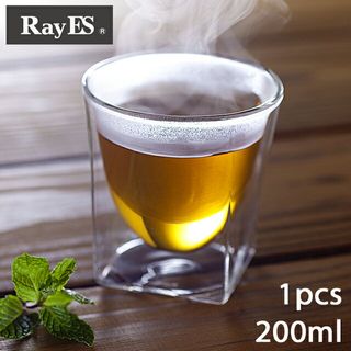 RayES（レイエス）　スクエア　ダブルウォールグラス　RDS-004　200ml RayES（レイエス）のサムネイル画像 3枚目