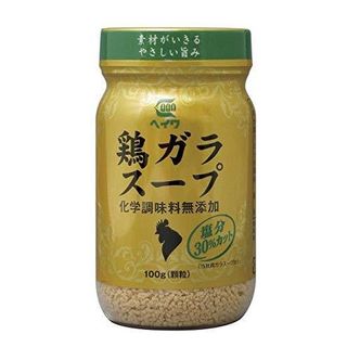 鶏ガラスープ 化学調味料無添加・塩分30%カット　3本 平和食品工業のサムネイル画像 1枚目