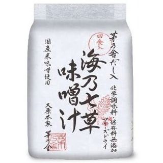 海乃七草味噌汁（4食入） 茅乃舎のサムネイル画像