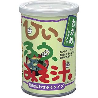 ひいふうみそ汁　わかめ（225g×6缶） かねさ（マルコメ株式会社)のサムネイル画像 1枚目