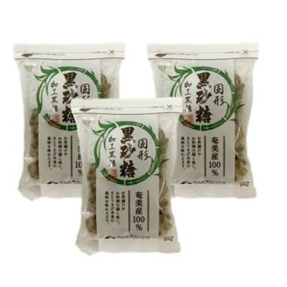 黒砂糖　(加工黒糖)　200g×3袋の画像 1枚目