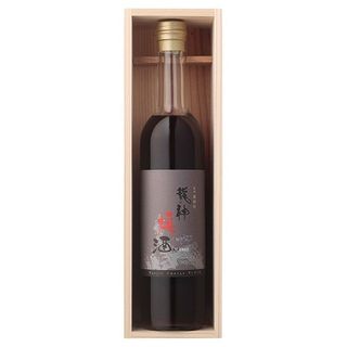 龍神梅酒 黒糖 500ml 杉箱入りの画像 1枚目