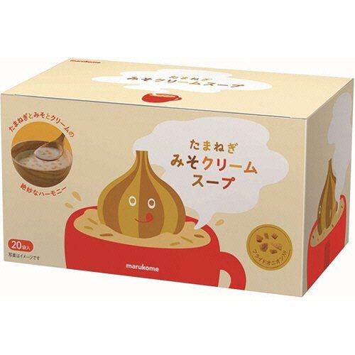 マルコメ みそクリームスープ　２０食の画像