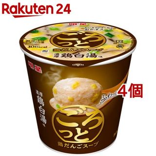 ごろっと鶏だんごスープ 濃厚鶏白湯味 明星食品のサムネイル画像