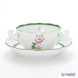 ヘレンド　ウィーンのバラ　スープカップ&ソーサー ヘレンドのサムネイル画像