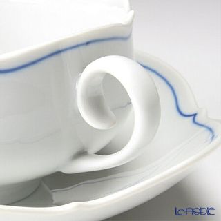 マイセン (Meissen) ホワイトマイセン スープカップ&ソーサー の画像 2枚目