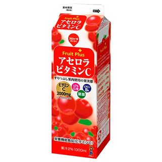 Fruit Plus アセロラビタミンC　1000ml×6個 スジャータめいらくのサムネイル画像