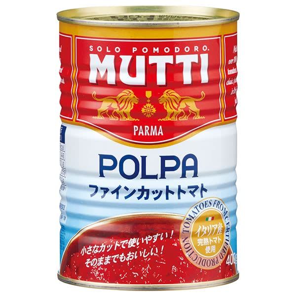 ムッティファインカットトマト缶の画像