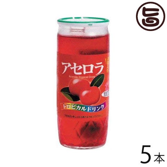 果実入りアセロラドリンク 5本の画像