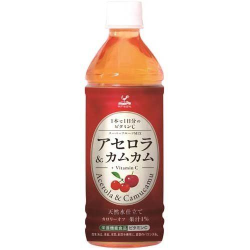 神戸居留地 アセロラ＆カムカム 500ml×24本の画像