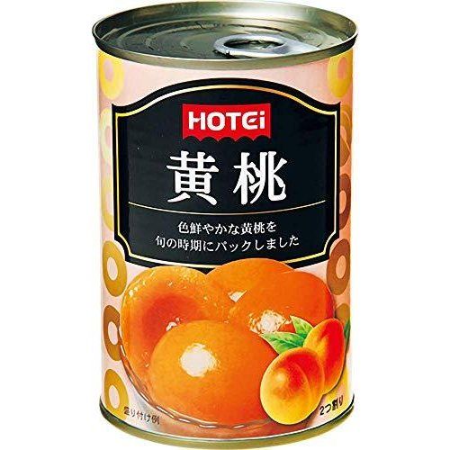 黄桃輸入品 4号缶 425g 24缶セットの画像