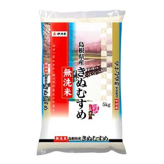 伊丹米 無洗米 島根県産きぬむすめ 5kg 伊丹産業株式会社のサムネイル画像 1枚目