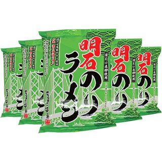 西海醤油 明石のりラーメン（醤油味） 117g×5個 西海醤油のサムネイル画像 1枚目