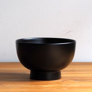 漆琳堂 越前硬漆 一乗椀 4.5寸 黒の画像 1枚目