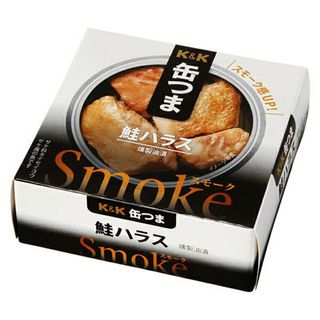缶つま Smoke 鮭ハラス　50g×24缶セットの画像 1枚目