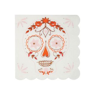 SUGAR SKULL NAPKIN の画像 1枚目