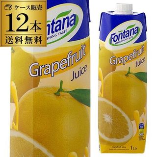 グレープフルーツ ジュース 1000ml×12本  フォンタナのサムネイル画像 1枚目