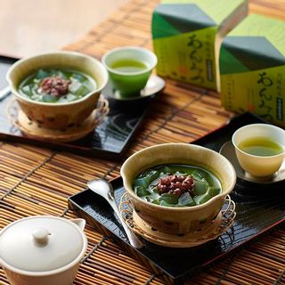 宇治抹茶あんみつセット つぼ市製茶本舗のサムネイル画像 1枚目