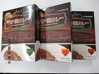 甲子園カレー お試しセット ウエルネス阪神のサムネイル画像 1枚目