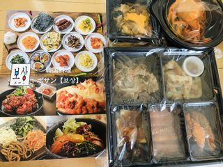 チゲ雑炊とチーズタッカルビセット 韓国料理 ポサンのサムネイル画像