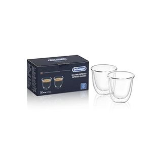 デロンギ　ダブルウォールグラス　エスプレッソ 60ml(2個セット)  DeLonghi (デロンギ）のサムネイル画像