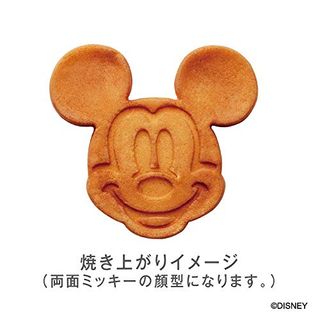 ワッフルメーカー DisneyCharacter シリーズ ミッキーマウス/WAFU-100SIの画像 3枚目