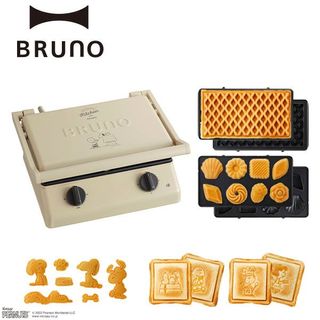 PEANUTS グリルサンドメーカー ダブル BRUNO（ブルーノ）のサムネイル画像 1枚目