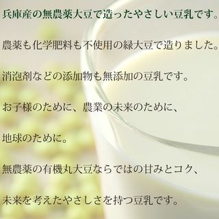 緑大豆の生豆乳 HIRYUのサムネイル画像 4枚目