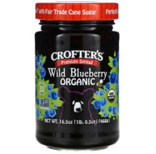  Just Fruit Spread Wild Blueberry  Crofter's Organic（クロフターズオーガニック）のサムネイル画像 1枚目