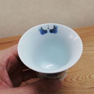 SAKE GLASS 蛍唐草(反)の画像 2枚目
