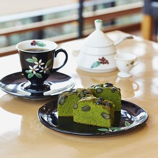 パウンドケーキ　抹茶と黒豆の画像 1枚目