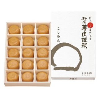 柏屋薄皮饅頭（こしあん・15個入） 柏屋のサムネイル画像 2枚目