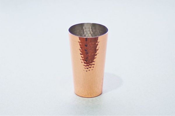 新光堂 純銅鎚目タンブラー 中の画像