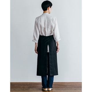 リネンギャルソンエプロン fog linen work（フォグリネンワーク）のサムネイル画像 3枚目