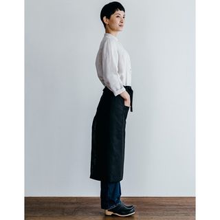 リネンギャルソンエプロン fog linen work（フォグリネンワーク）のサムネイル画像 2枚目