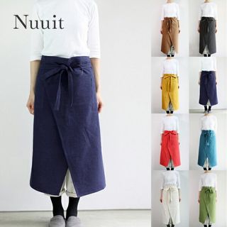 ウォッシュドコットン ギャルソンエプロン l'atelier Nuuit（アトリエヌイ）のサムネイル画像 1枚目