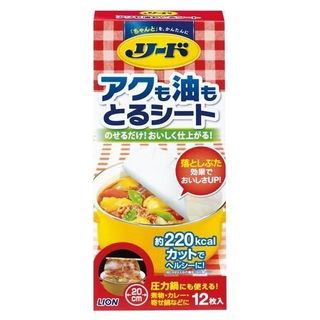 リード アクも油もとるシート 12枚入り ライオン株式会社のサムネイル画像 1枚目