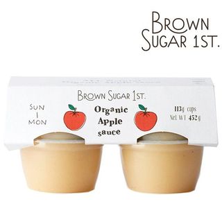 有機アップルソース（煮つぶしりんご100%）  BROWN SUGAR 1ST のサムネイル画像 1枚目