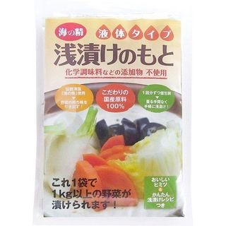 海の精 浅漬けのもと 液体タイプ 100g 海の精のサムネイル画像 1枚目