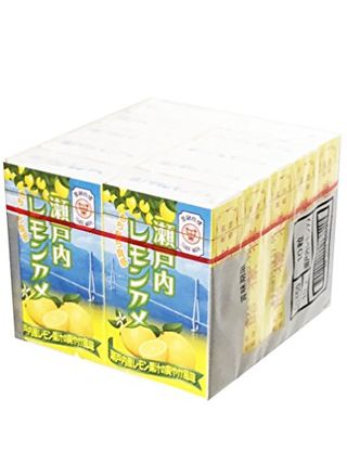 瀬戸内レモンアメ 10粒  10箱入りパック セイカ食品のサムネイル画像 1枚目