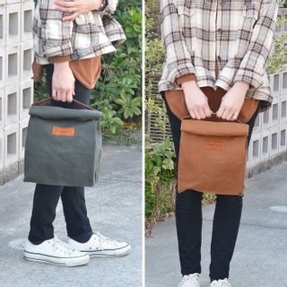 Wax canvas lunch bag DULTON(ダルトン)のサムネイル画像 3枚目