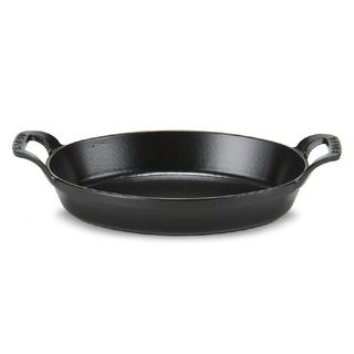 オーバル スタッカブル ディッシュ ブラック 24cm  staub（ストウブ）のサムネイル画像 2枚目