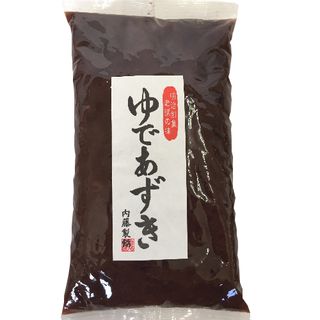 ゆであずき 500g あんこの内藤（内藤製餡株式会社）のサムネイル画像 1枚目