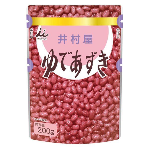 パウチゆであずき 200g  株式会社井村屋のサムネイル画像 1枚目